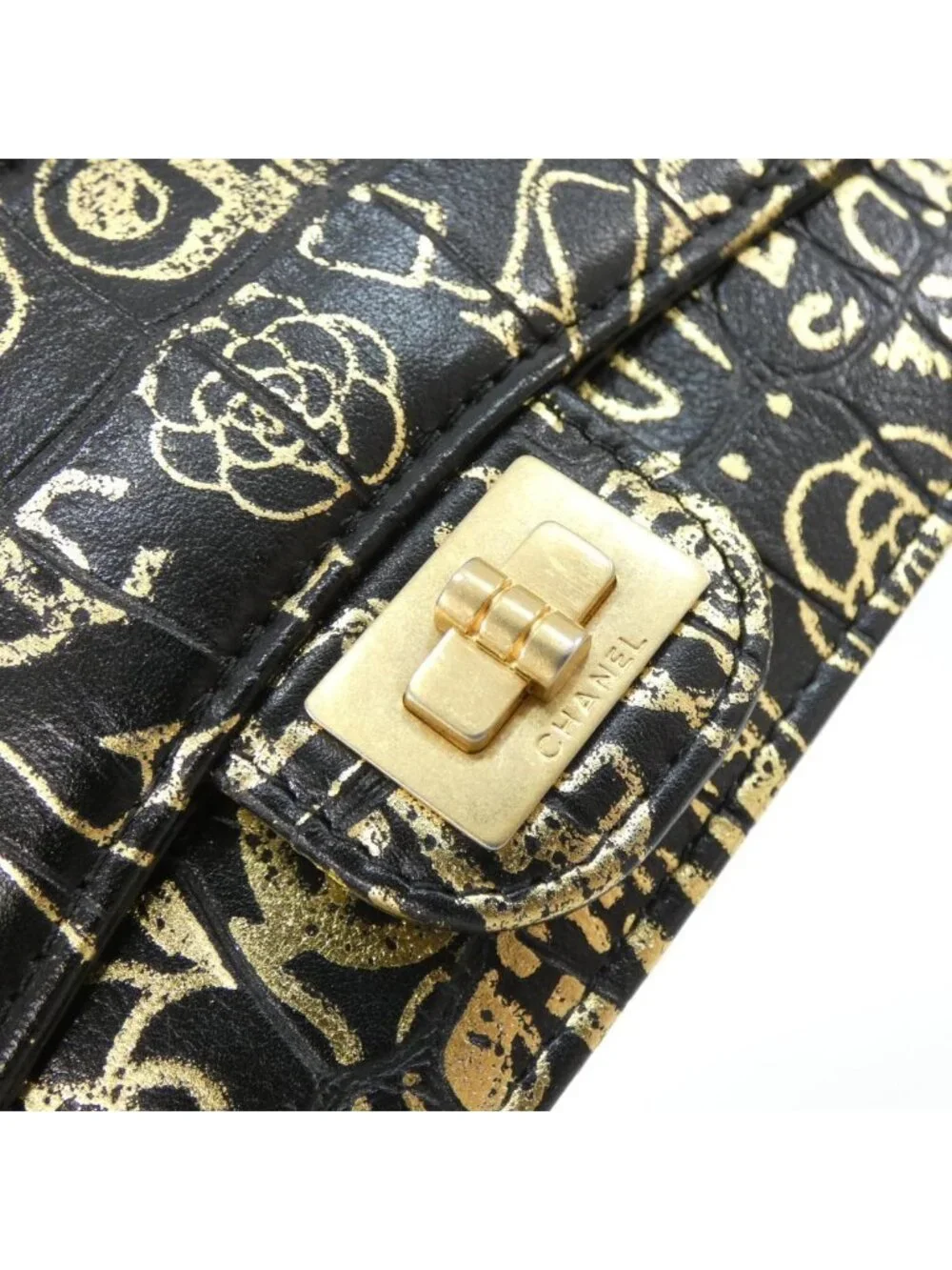 Chanel Card Case Card Holders Black